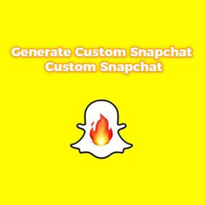 How to generate fake Snapchat post?